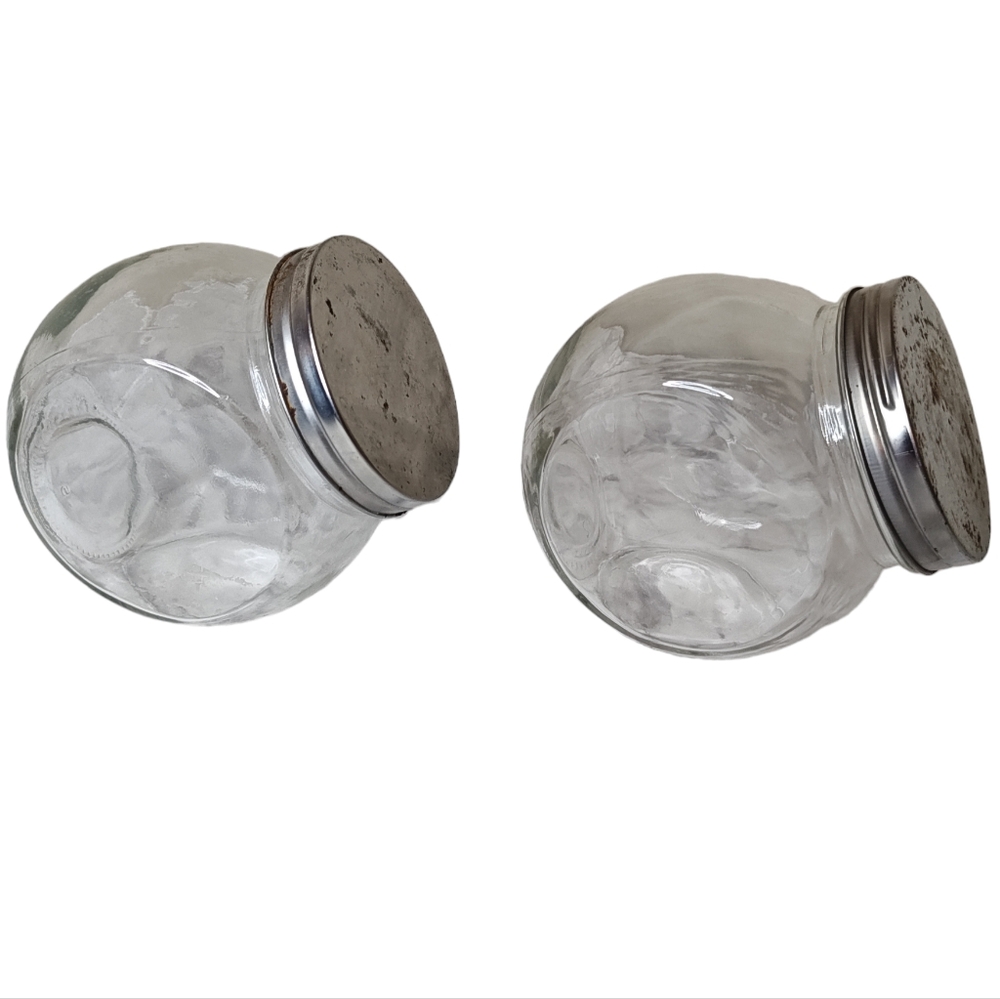 Glass Candy Storage Jars with Lid